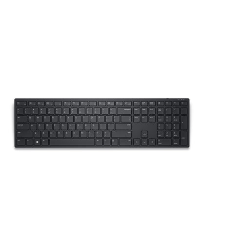 Wireless Full-Size DELL KB500 Keyboard Plunger Switch Black