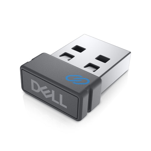 Wireless Full-Size DELL KB500 Keyboard Plunger Switch Black