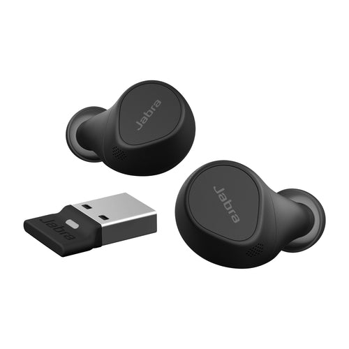 True Wireless Stereo Earbuds Jabra Evolve2 Buds USB-A MS Calls/Music Lightweight