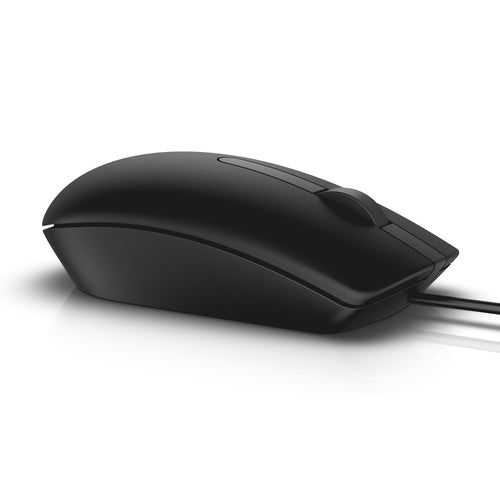 Optical USB Mouse DELL MS116 Ambidextrous 1000 DPI Black