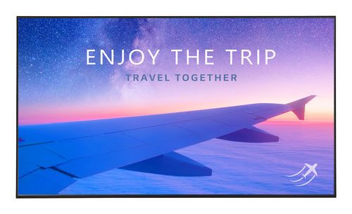 65 Inch LG 4K UHD Digital Signage Display Wi-Fi 24/7