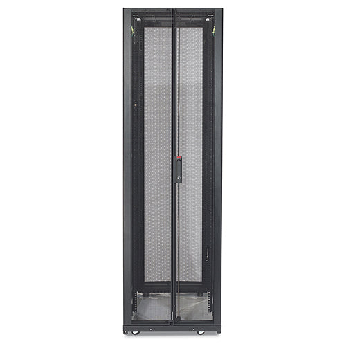APC NetShelter SX 48U Rack - Black, 1704 kg Capacity, Freestanding Server Rack